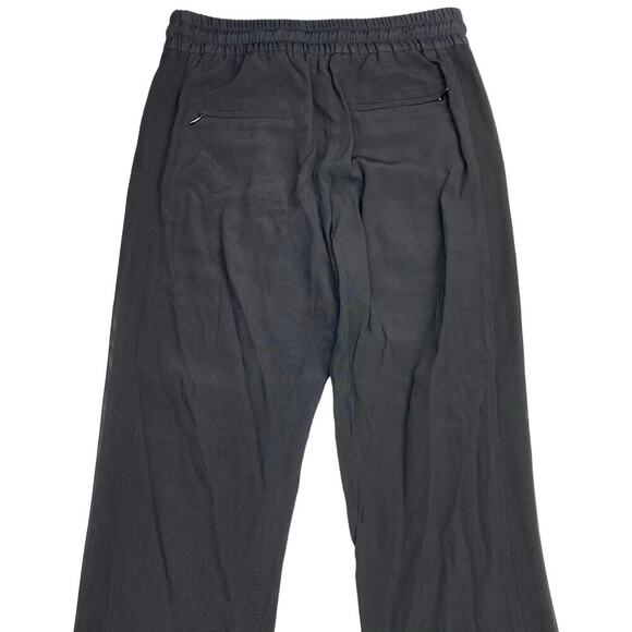 SANDRO Loose Fit Drawstring Trousers Sz 4 + Slight Flaw - Picture 9 of 11